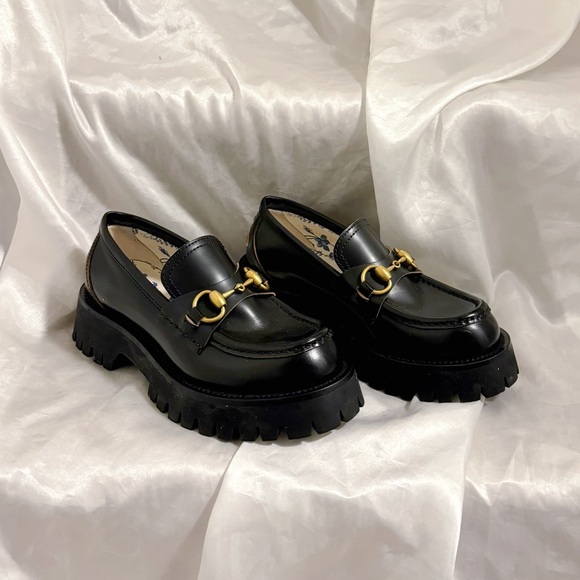 Gucci Harald Platform Horsebit Loafers - Picture 2 of 10